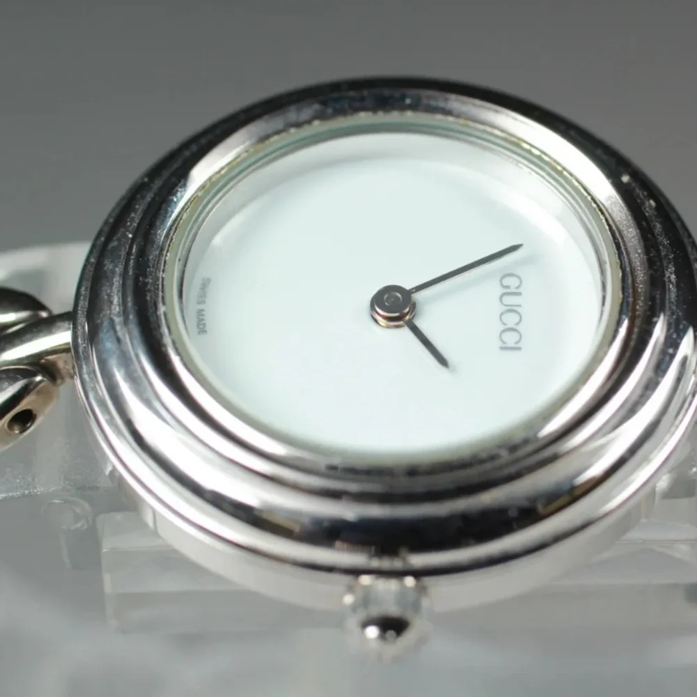 Gucci Silver Bracelet Watch Collectible